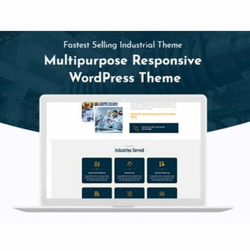 Industrial - Wordpress Theme