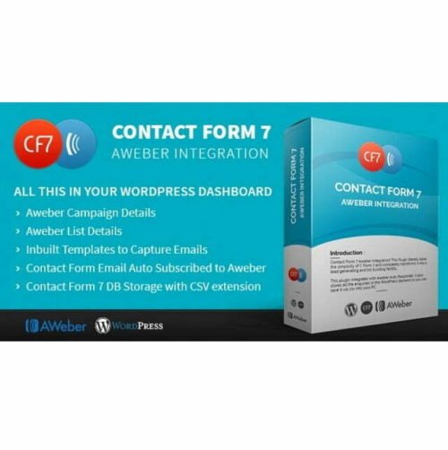 Contact form 7 Aweber Integration - Wordpress Plugin