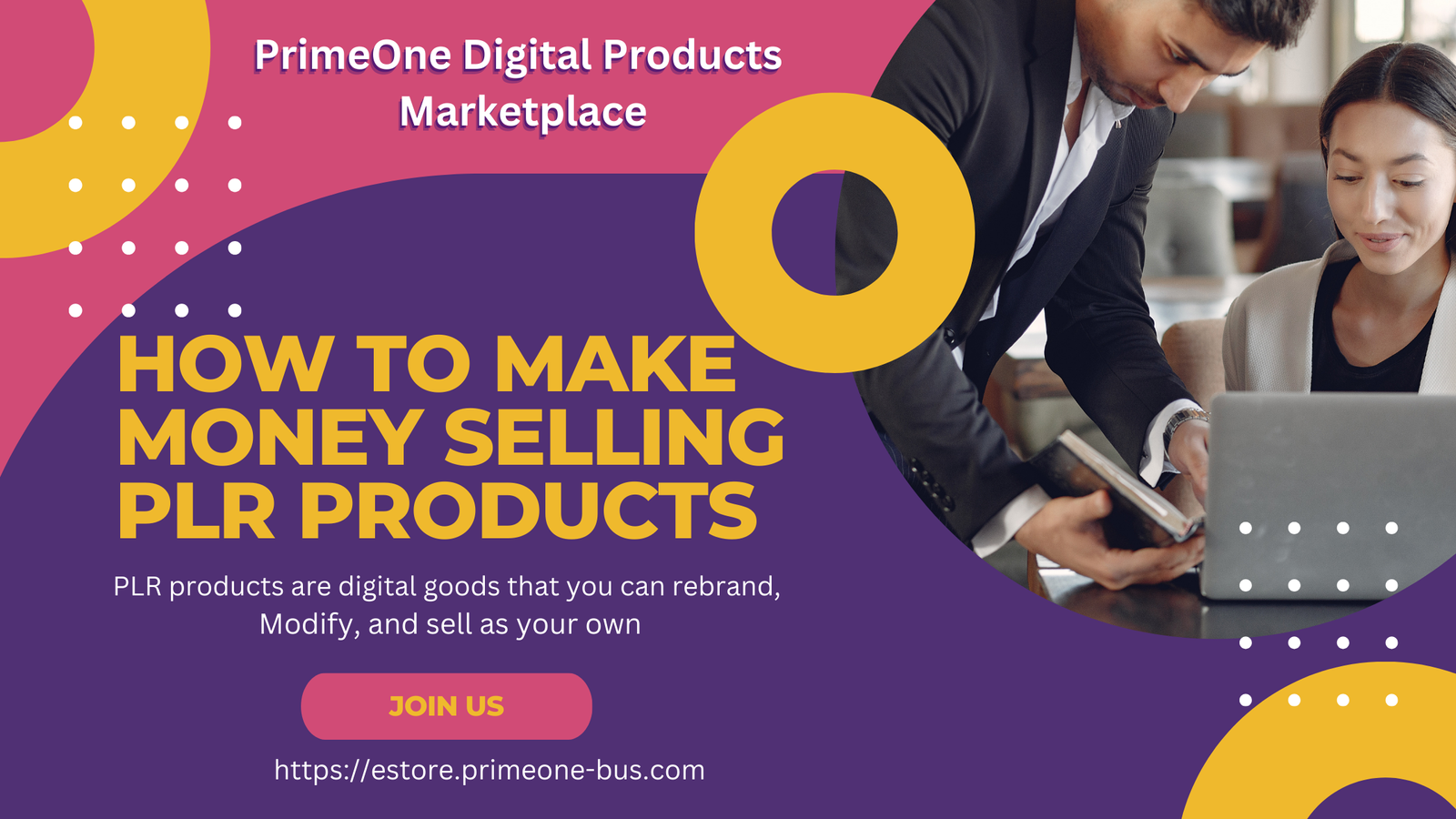 How to Make Money Selling PLR Products with PrimeOne Digital Products Marketplace